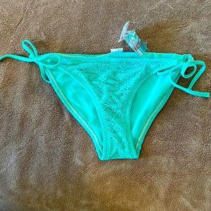 Hot Water mint green bikini bottom